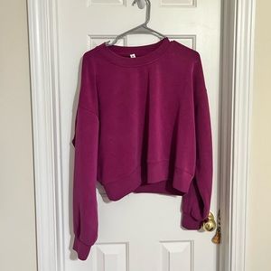 Lululemon Perfectly Oversized Crop Crew